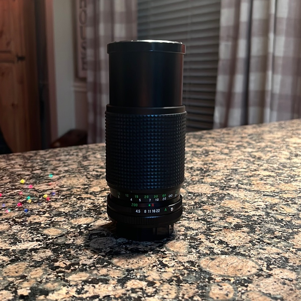 Vintage Camera Zoom Lense